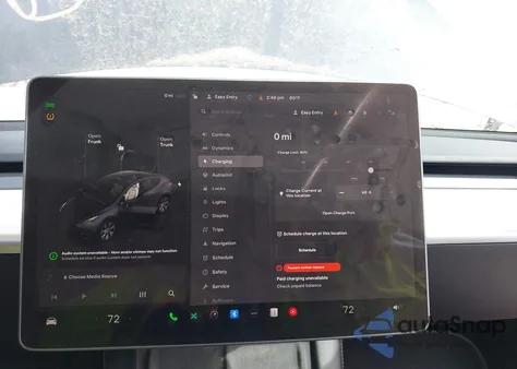 2022 Tesla Model Y Long Range Dual Motor All-Wheel Drive z USA, uszkodzony, nr VIN 7SAYGDEE5NF534259